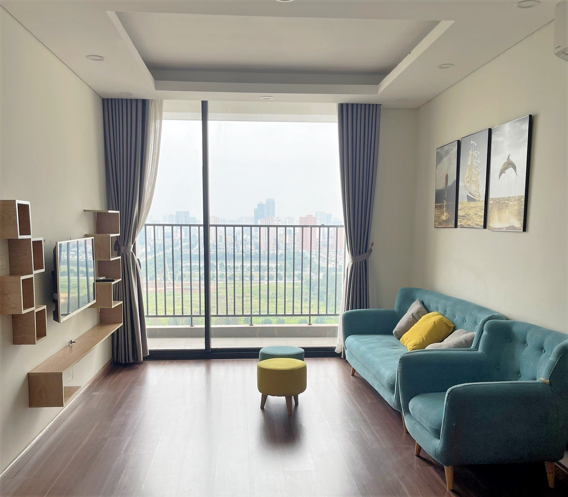 2 bedrooms apartment for rent 87m2, fully furnished in N01T5 building of Ngoai Giao Doan