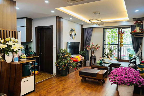 Bán căn hộ chung cư An Bình City: 2PN/74m2 full đồ tòa A1