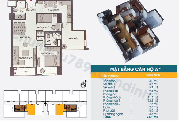 Thiết kế căn hộ ct1 789